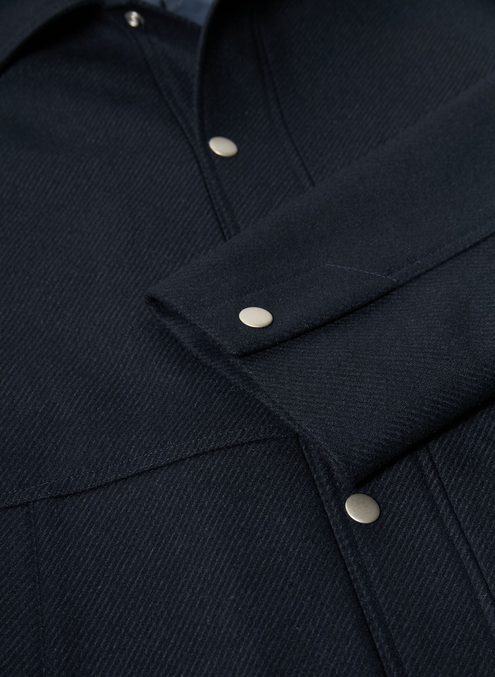 blouson laine homme marine