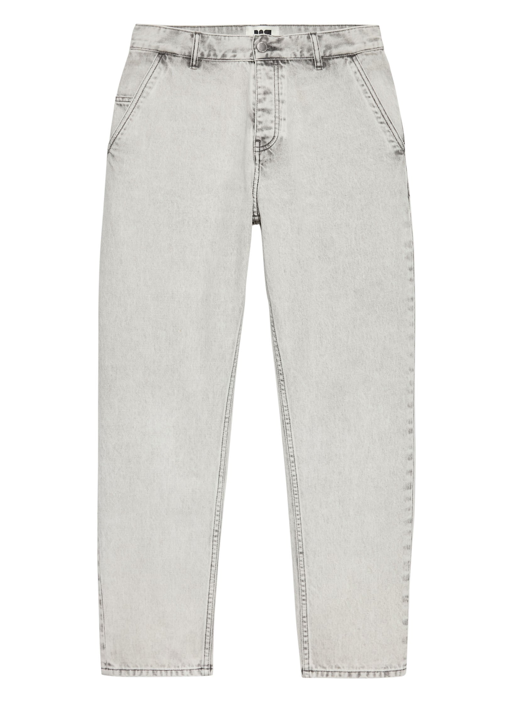 jean cadix relaxed denim gris homme femme unisexe