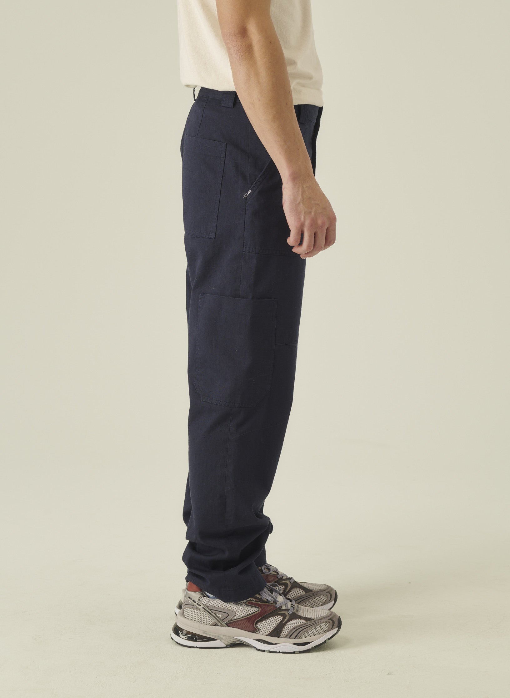 cargo pantalon loose bleu homme femme unisexe