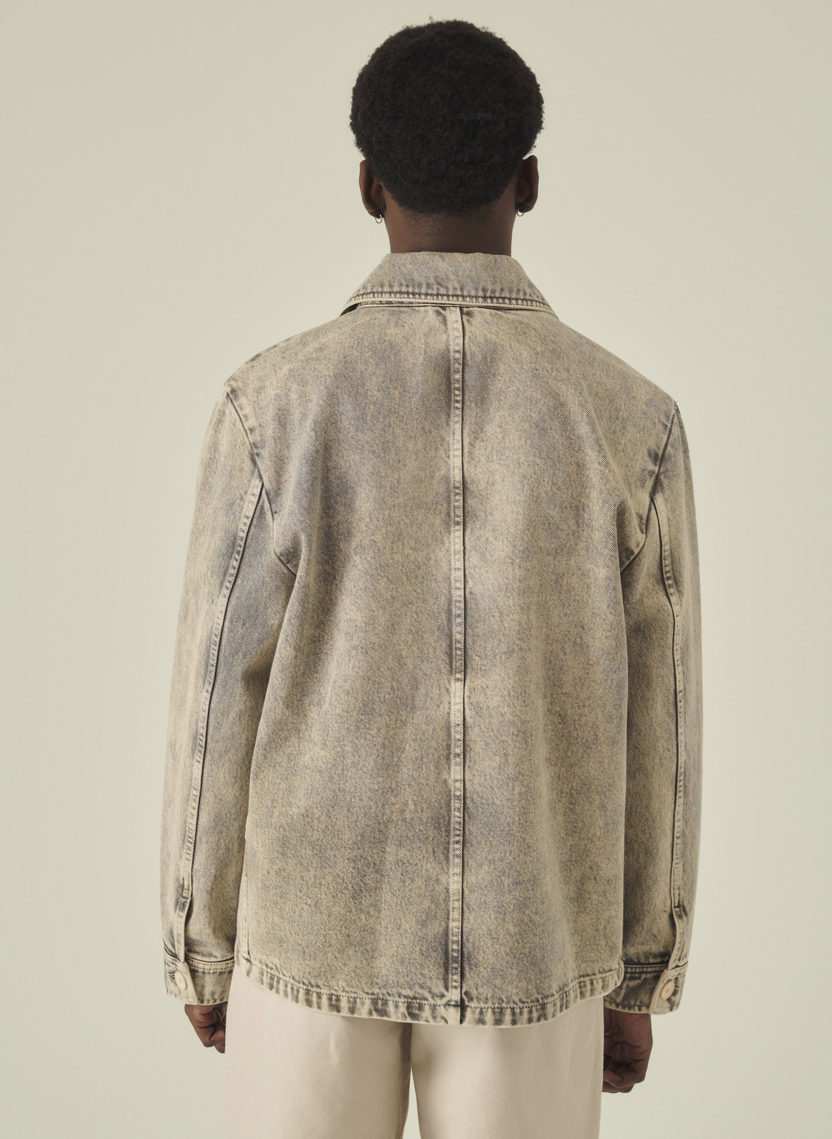 veste peintre denim belave homme femme unisexe