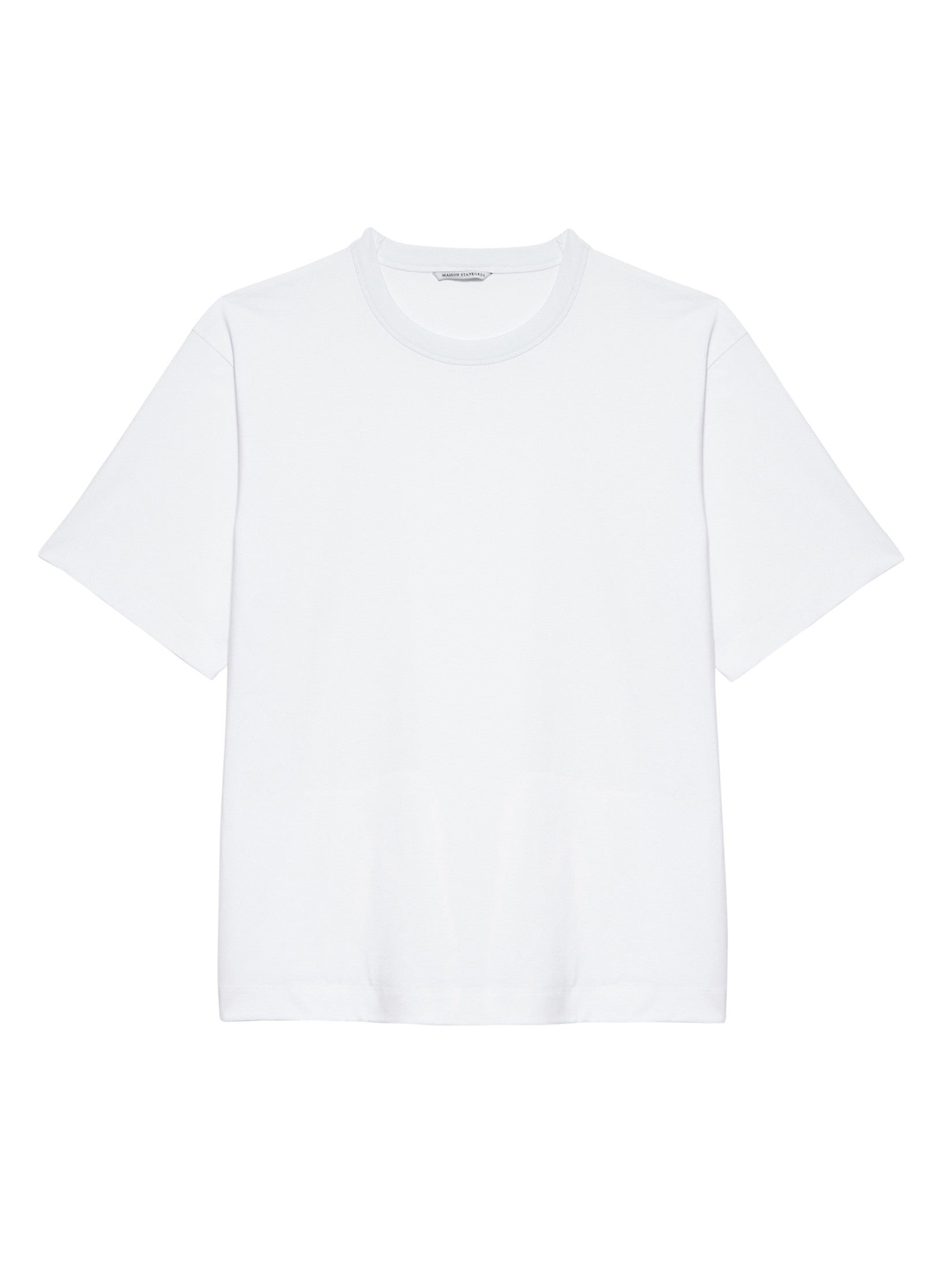 t shirt mc oversized coton blanc homme femme
