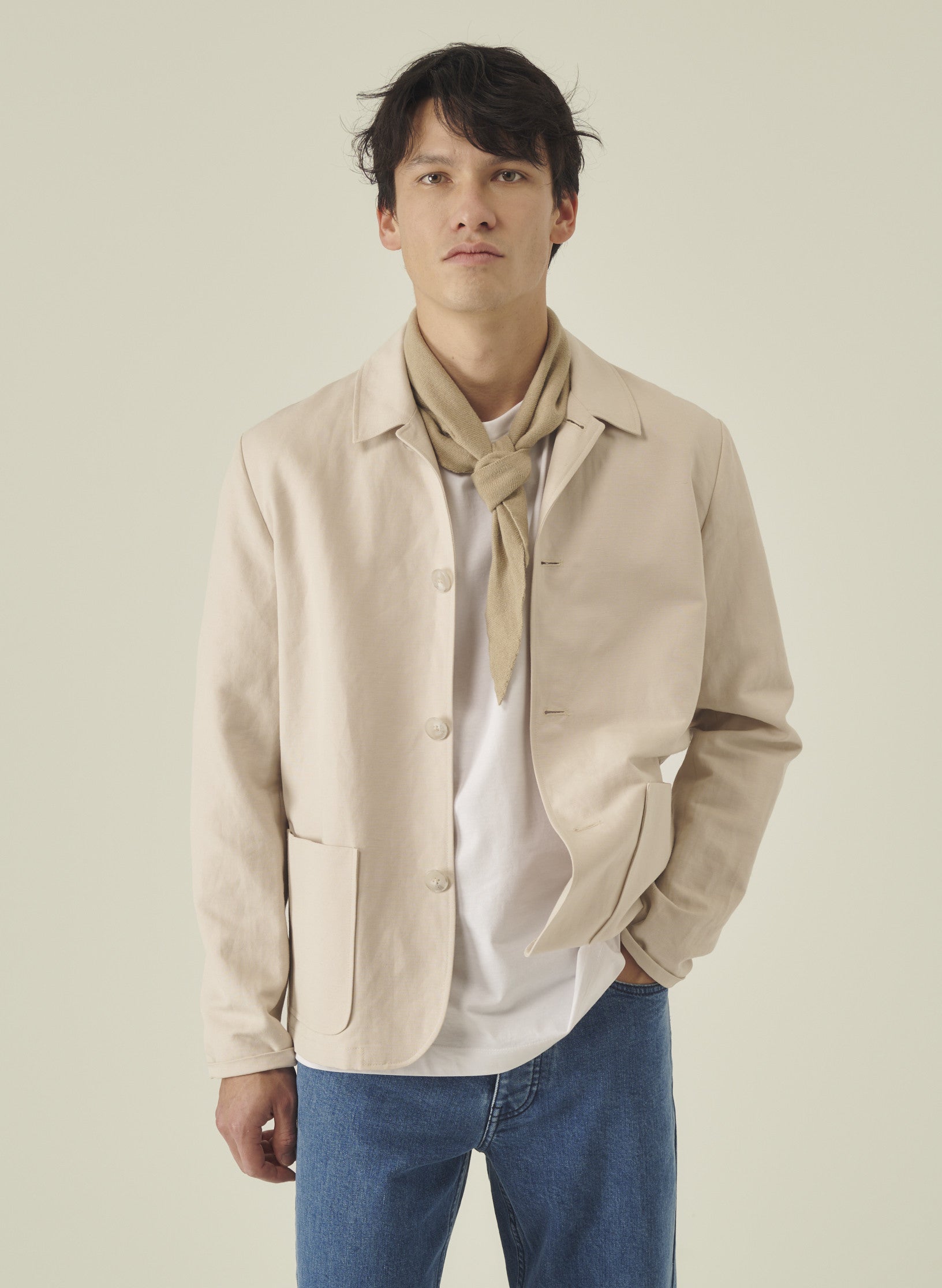 t shirt mc oversized coton blanc homme femme