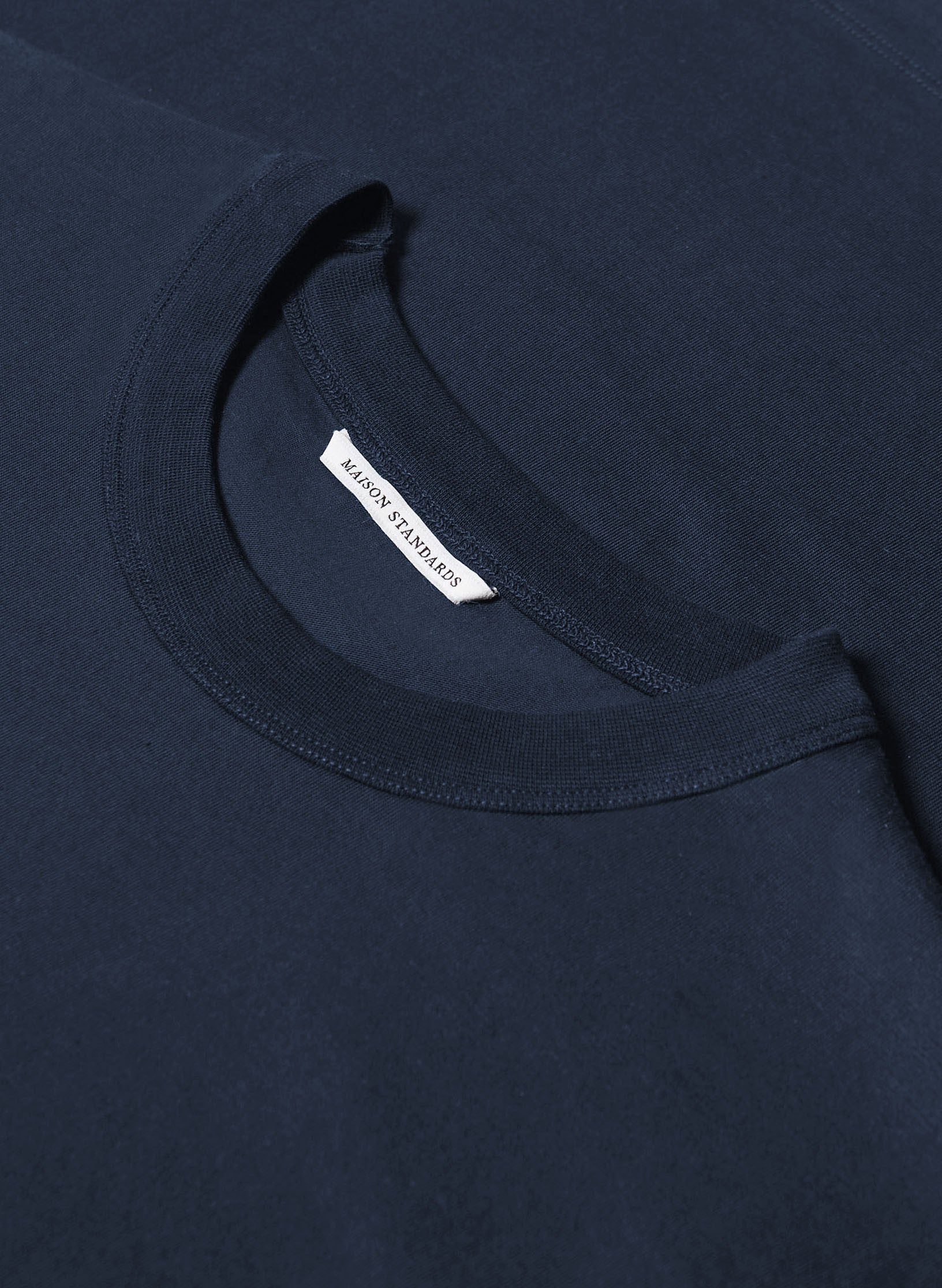 t shirt manche courte oversized bleu homme femme coton