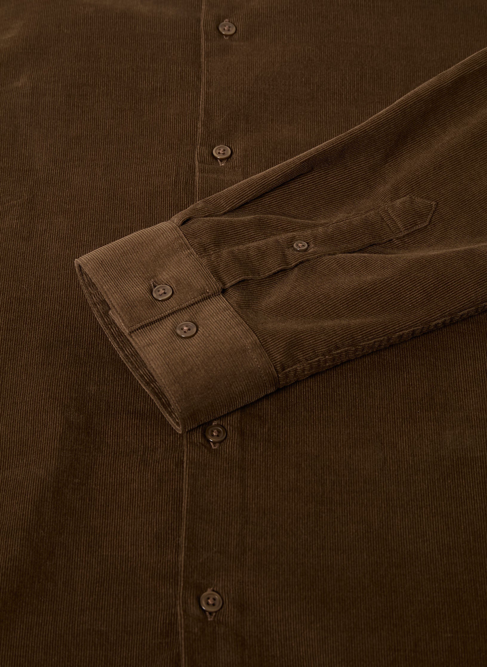 chemise loose velours