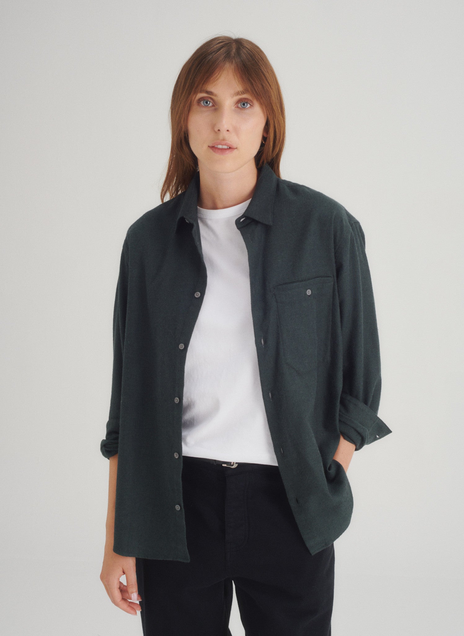 chemise flanelle poche