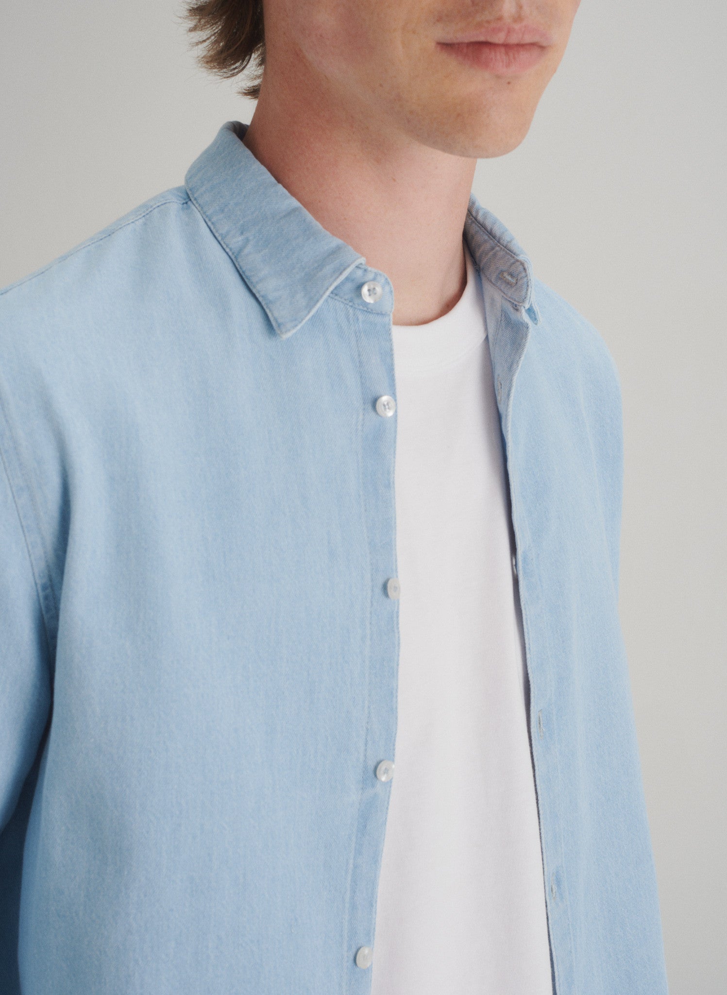 chemise denim