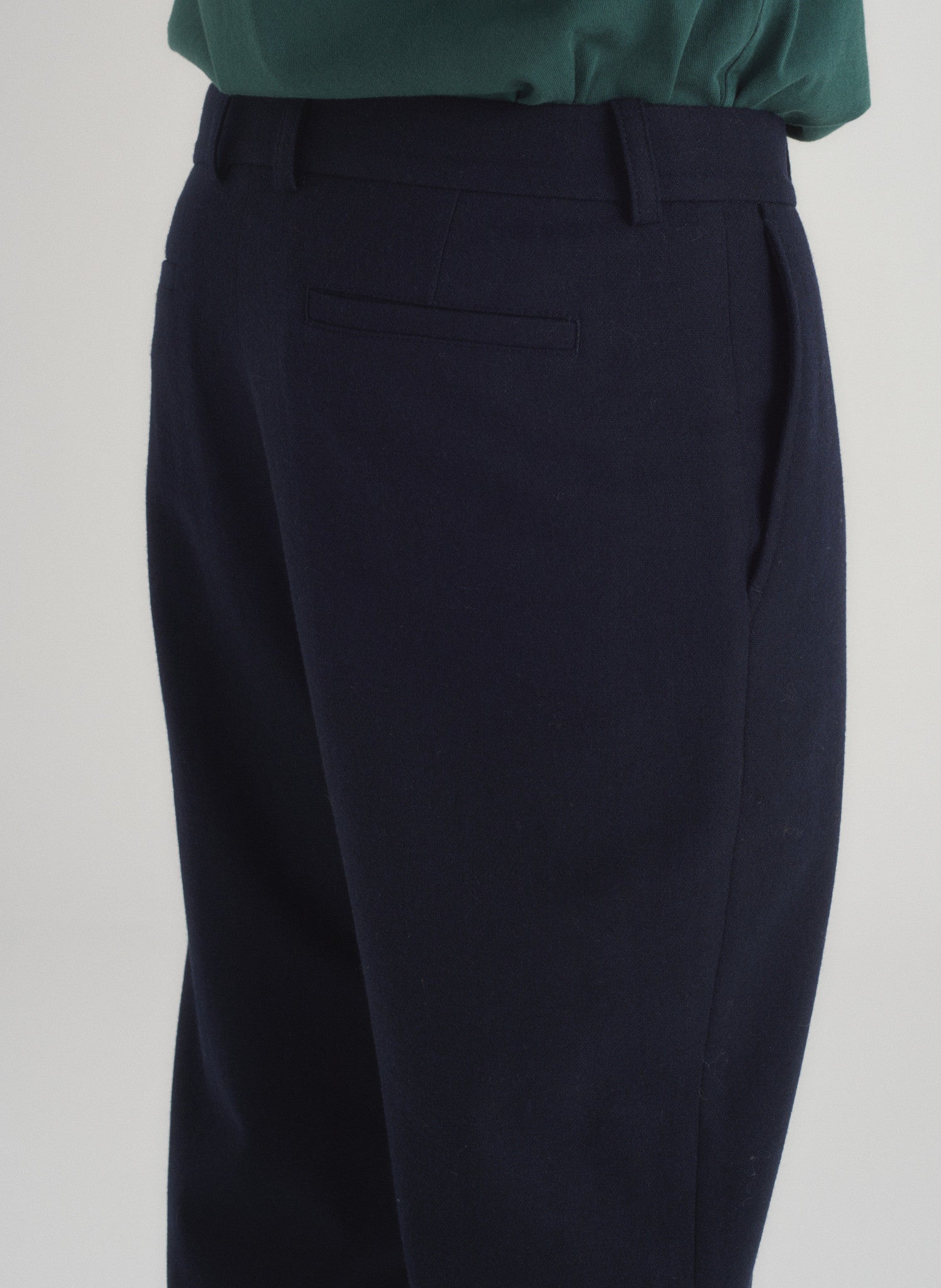 pantalon loose flanelle 1