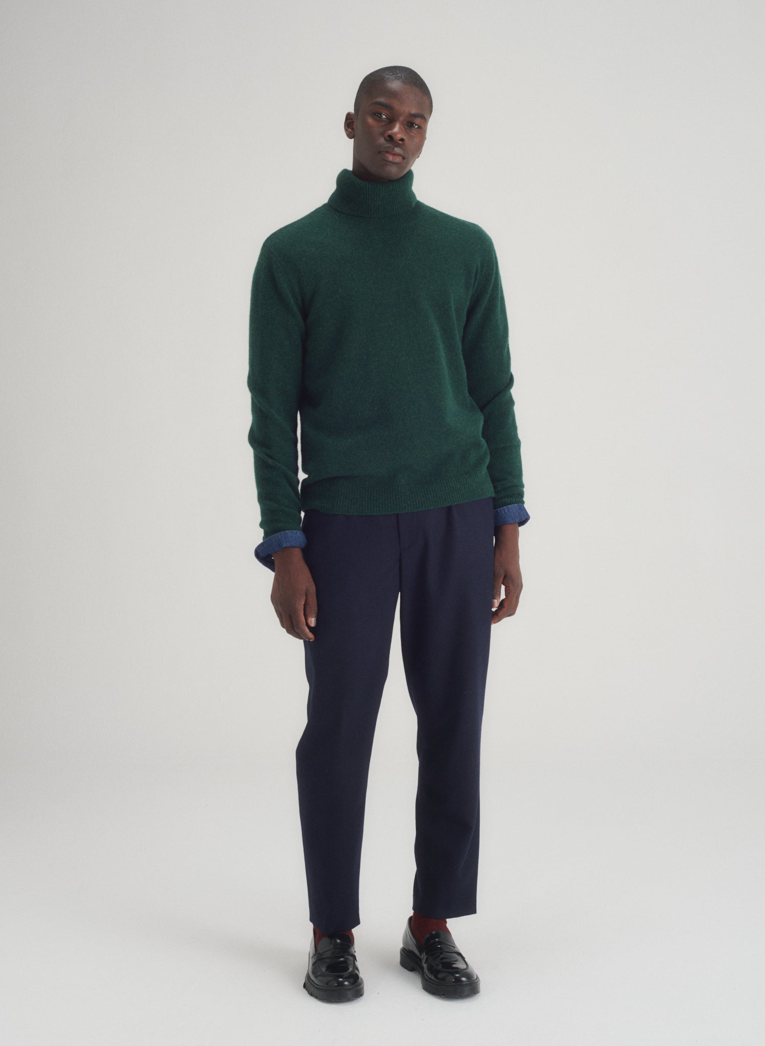 pantalon loose flanelle 1