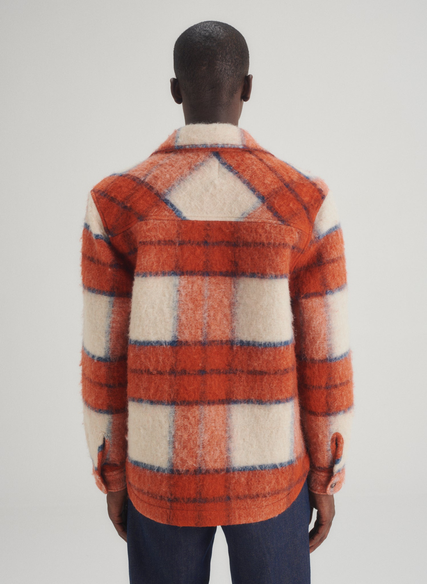 surchemise laine carreaux