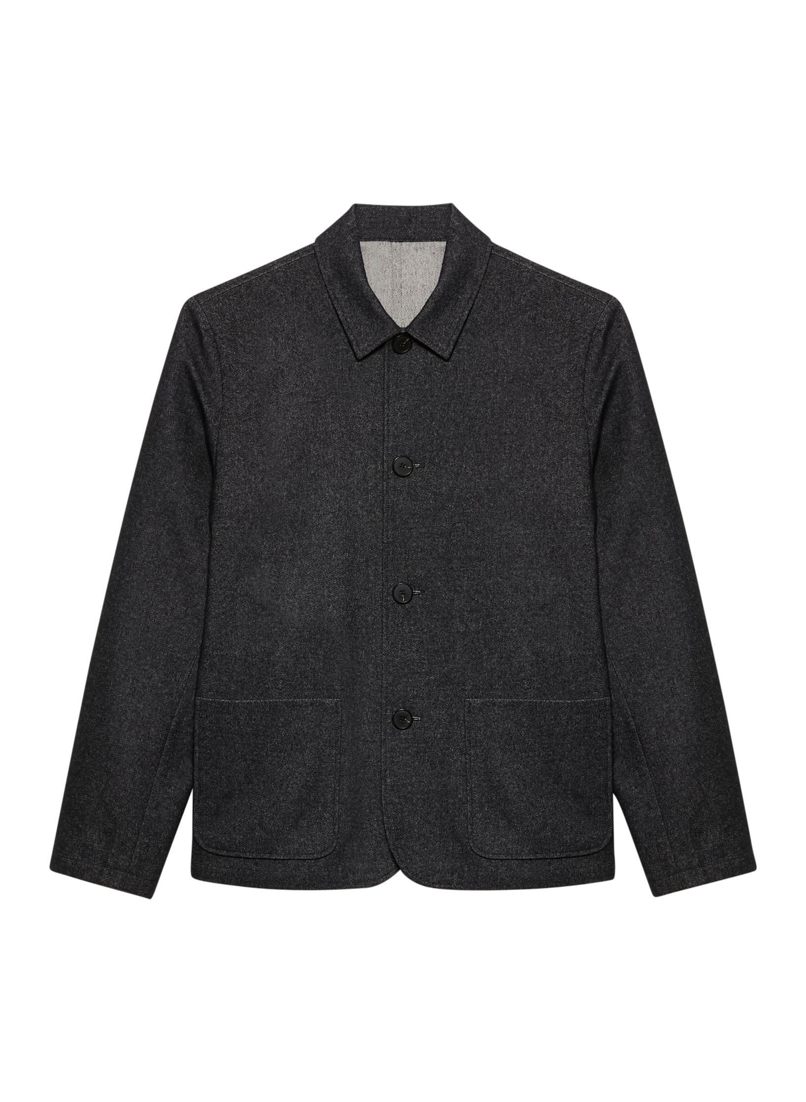 veste courte effet denim